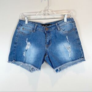 🌺3 FOR $20🌺 - Hype Jeans Butt Hugger distressed shorts frayed 5